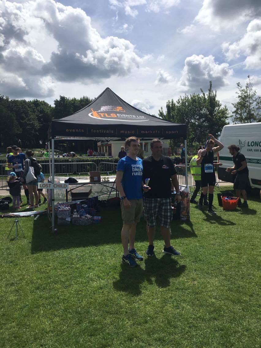 Cracking morning out at rother valley tri, finally managed to break my duck <a href="/TFN_Triathlon/">TFN</a> <a href="/TFNTriClub/">TFN Tri Club</a> #chickendinner