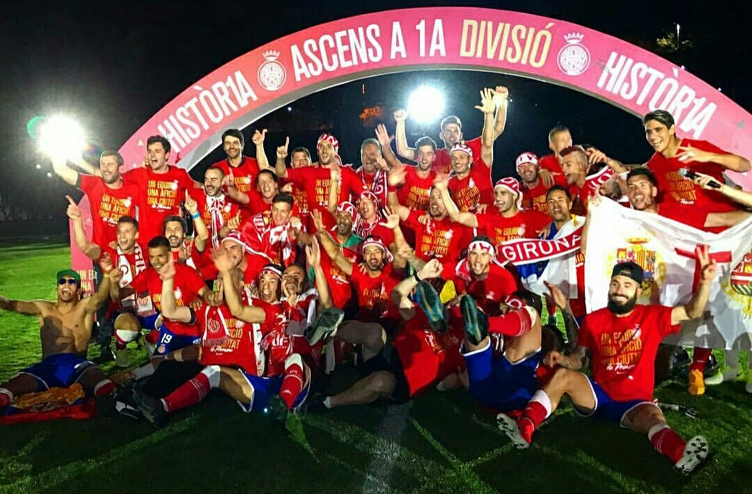 Resultado de imagen de girona cf ascenso