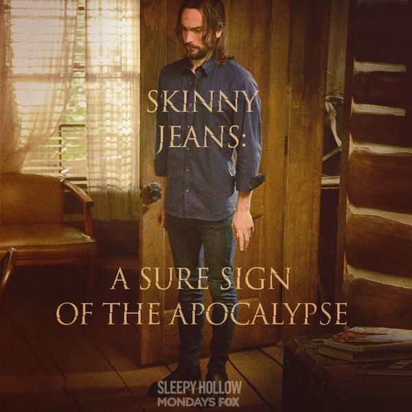 wtsfan's tweet image. The Vessel will remain infamous for giving us Ichabod Crane in skinny jeans! #SleepyHollow #CelebratingSleepyHollow