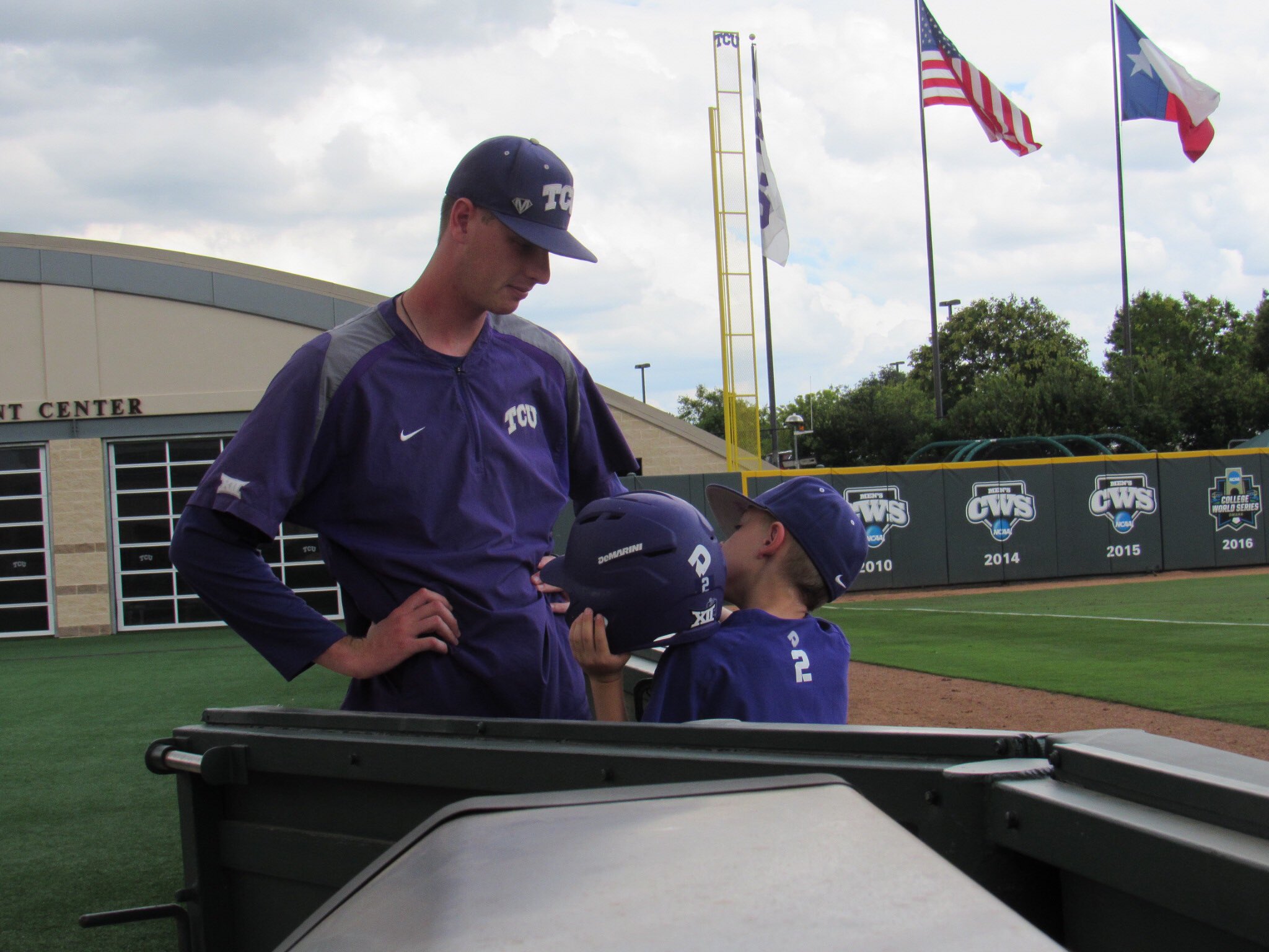 TCU Baseball on Twitter "We are currently in a weather delay and will