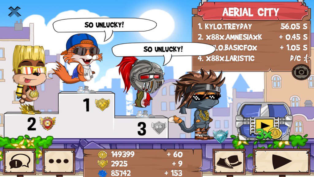 pale_writer0's tweet image. All those guys just got washed #funrun2 #AmnesiaxK #Basicfox #Laristic