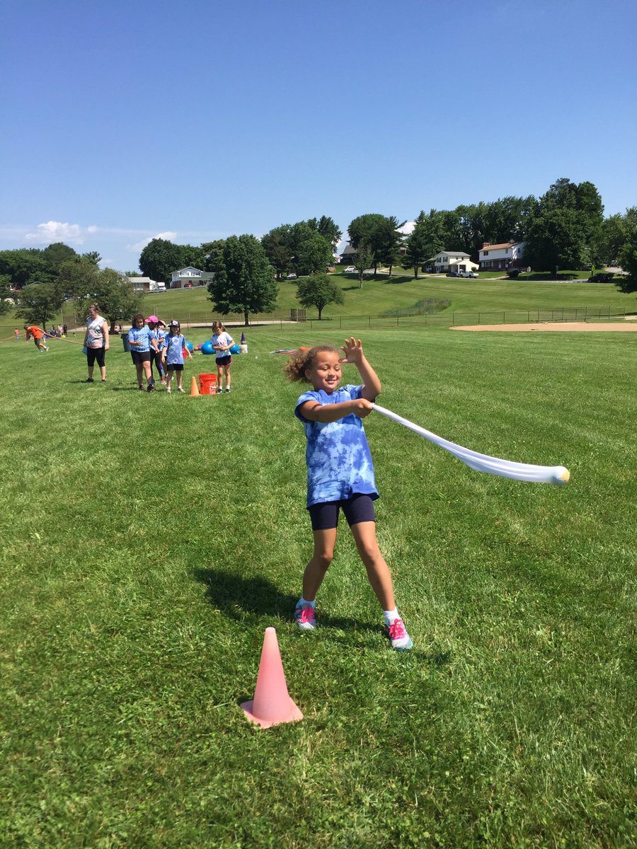 Mrs_Funkhouser's tweet photo. Sports Day fun!  Sorry boys, I recorded your relay backwards. https://t.co/KBRdWNHmlX