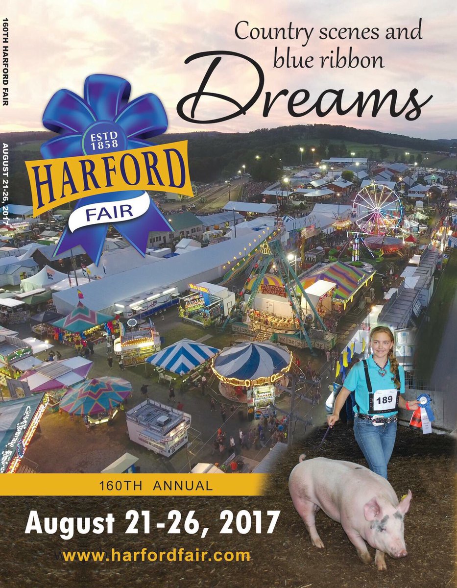 Want to know more about the 160th Harford Fair? Premium book info is available online now, and physical books will be available very soon!