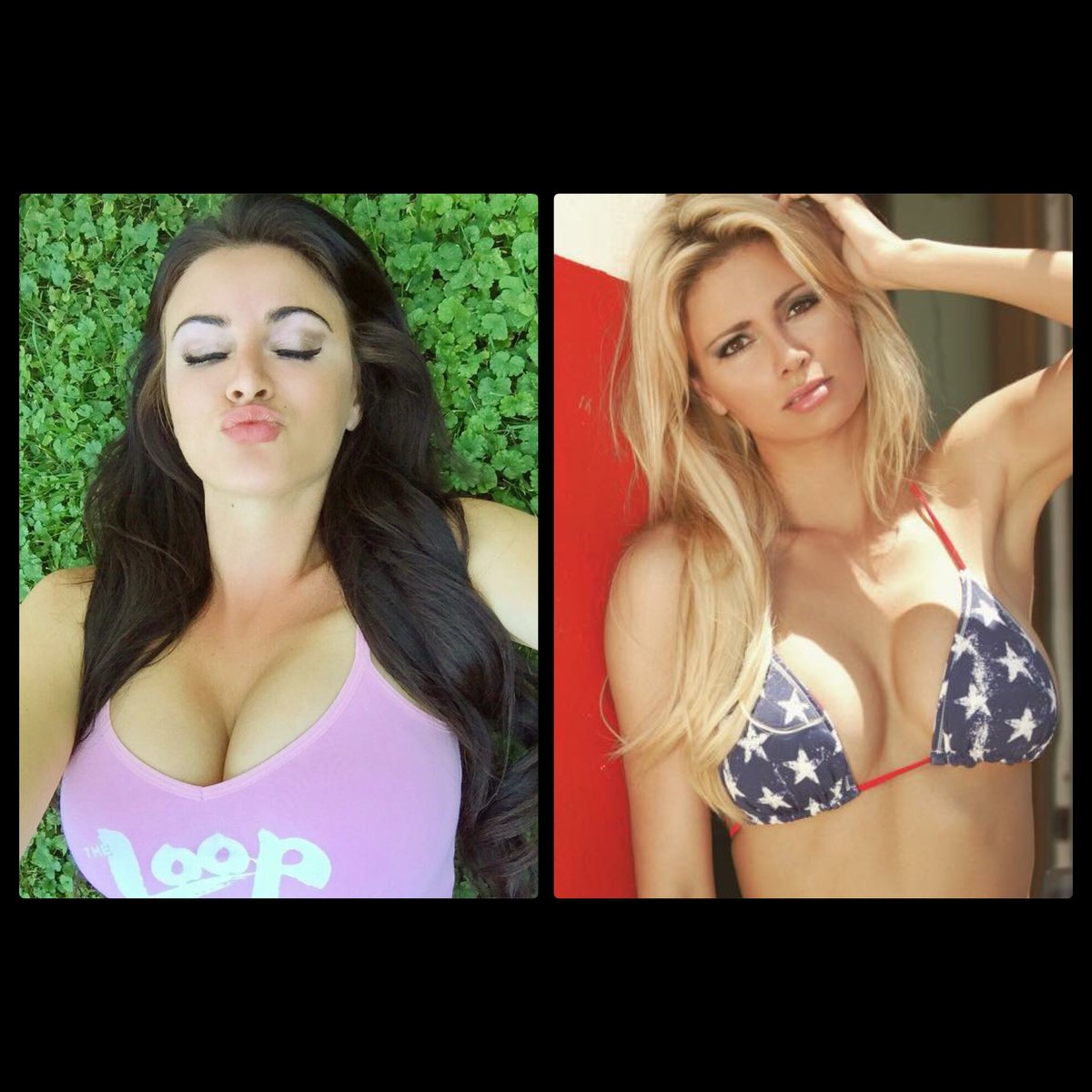MancowMuller's tweet photo. How do you prefer your @tweetAprilRose ??? Retweet for #brunette / Reply for #blonde https://t.co/S1xTGVa4qr