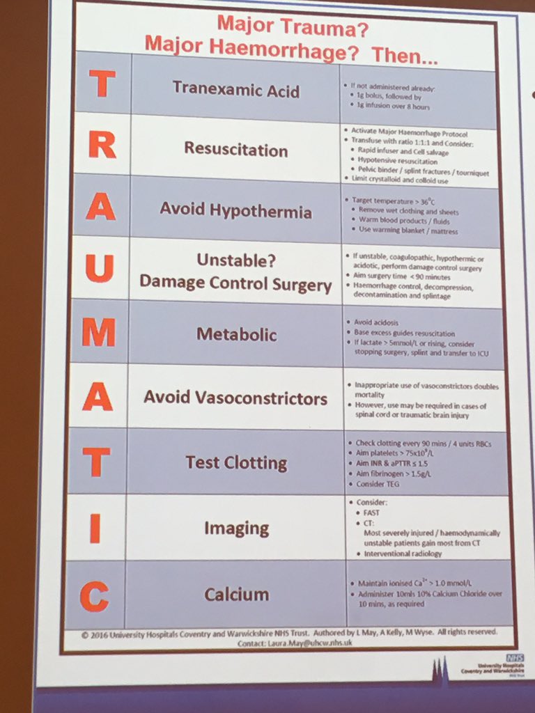 adambrooks_AB's tweet photo. Traumatic algorithm from UHCW. Good work https://t.co/FnzxpbkR30