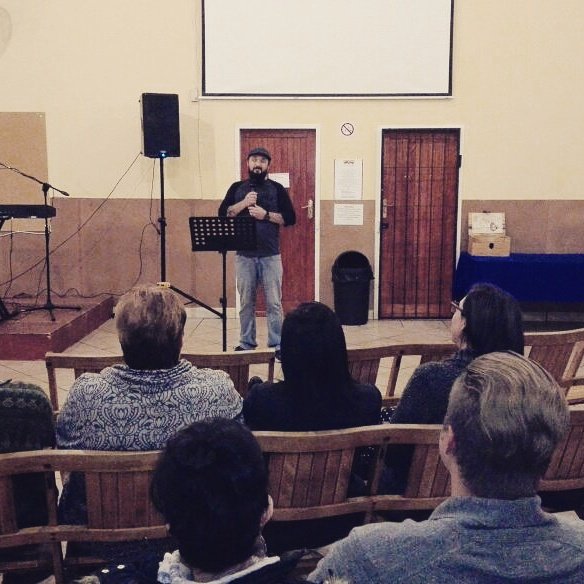 CarloMerrick's tweet photo. #tagteampreaching @ lovedecided church. Was fun! https://t.co/YfPH3eqTBg