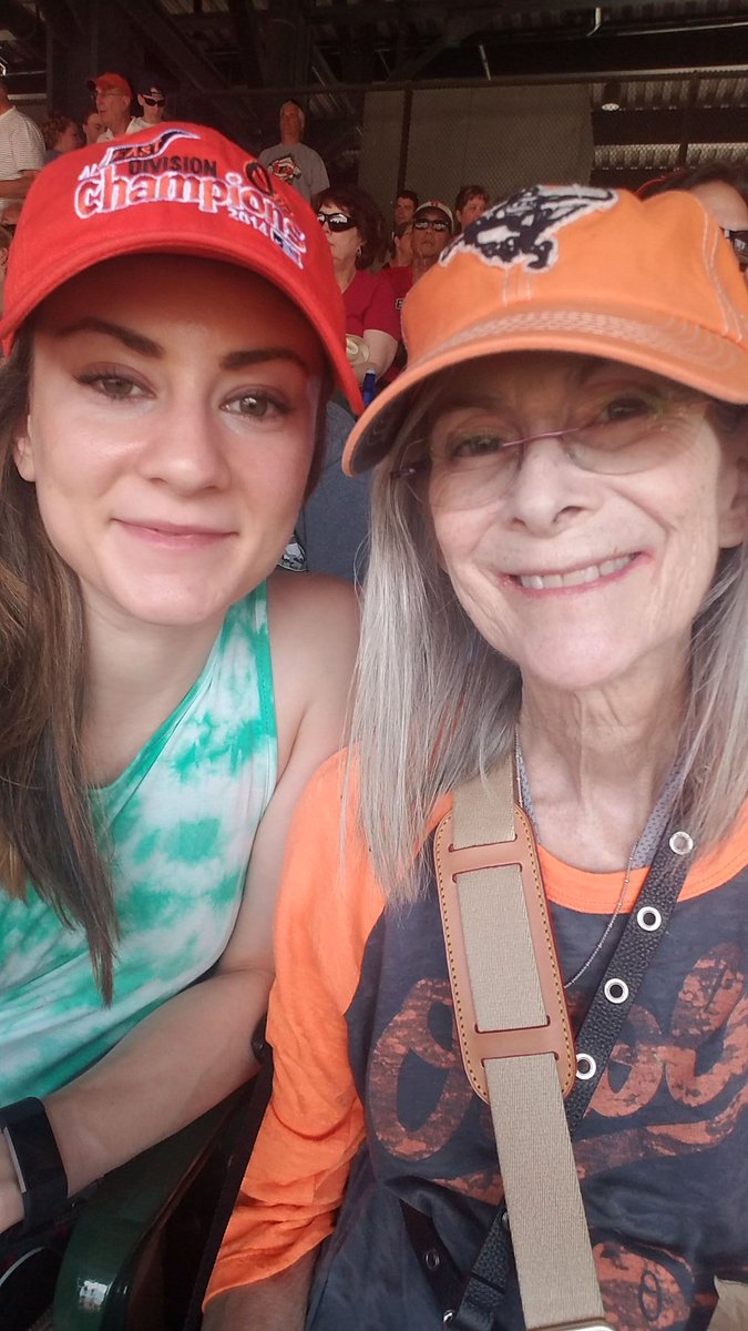 trackingHannah's tweet photo. @AmericanCancer Enjoying the @Orioles game with Mom 2 years past her prognosis. #NationalCancerSurvivorsDay https://t.co/WnGmPwR8eT
