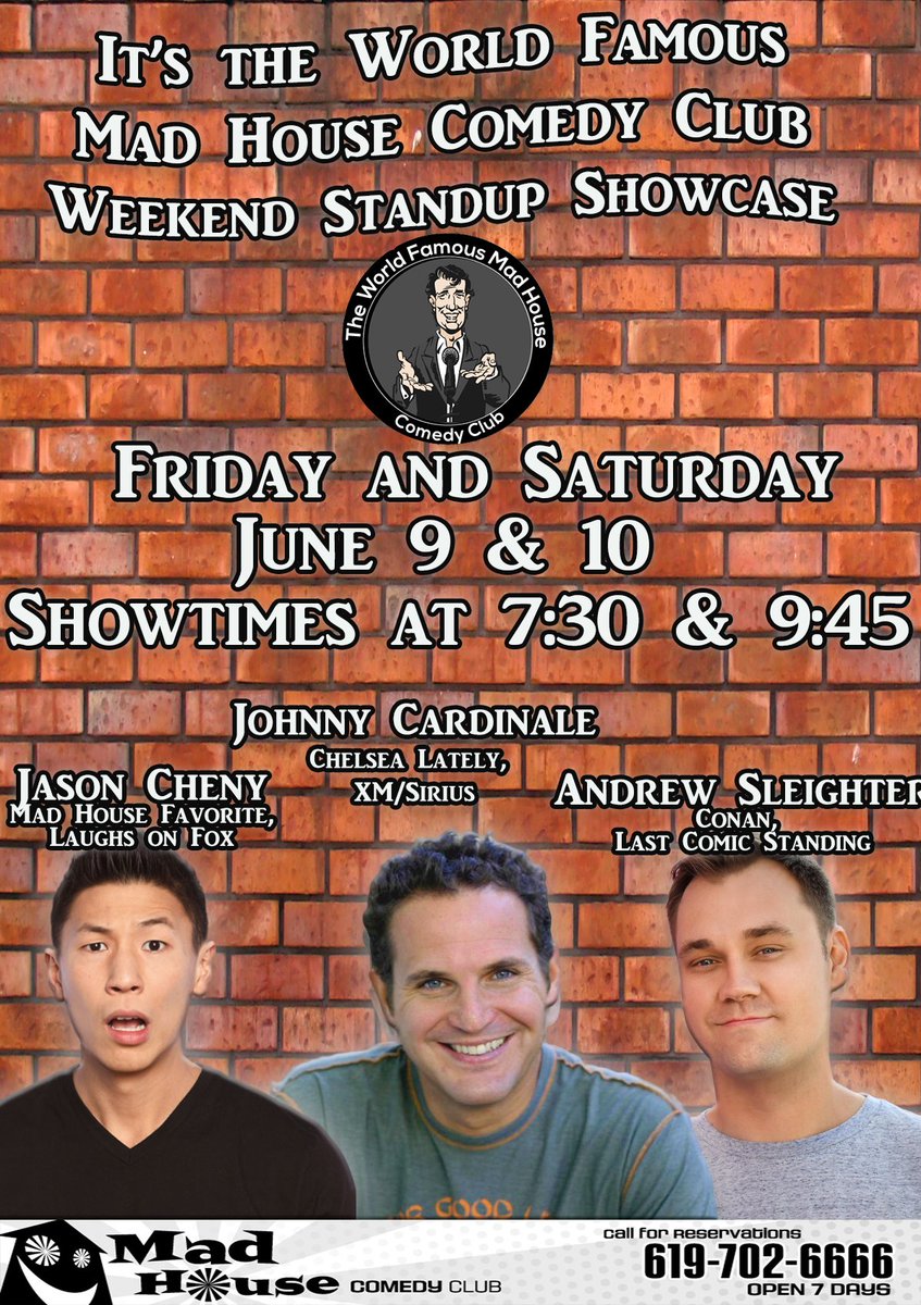 MadHouse Comedy Club tweet media
