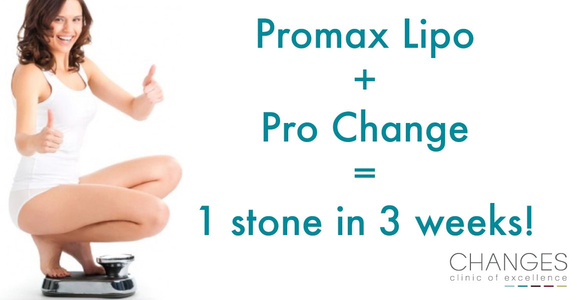 ChangesClinic's tweet image. The most effective #fatloss treatment we offer? #promaxlipo with #prochange diet plan, lose 1 stone in 3 weeks!