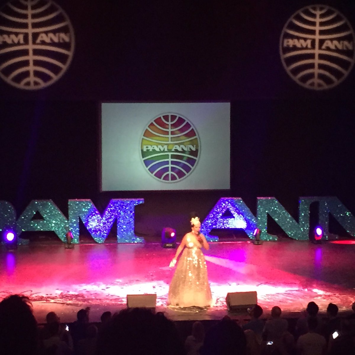 stejohnston's tweet image. In such a dreary world @pamannairbitch at @The_Lowry was just 2 hours of joy and laughter! Brilliant #pamann #Manchester