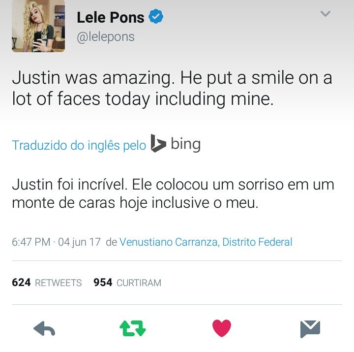 PROJBelieber94's tweet photo. Lele Pons sobre Justin no show de hj
/Kell
#Justin4MMVA https://t.co/oStFx0PWqC