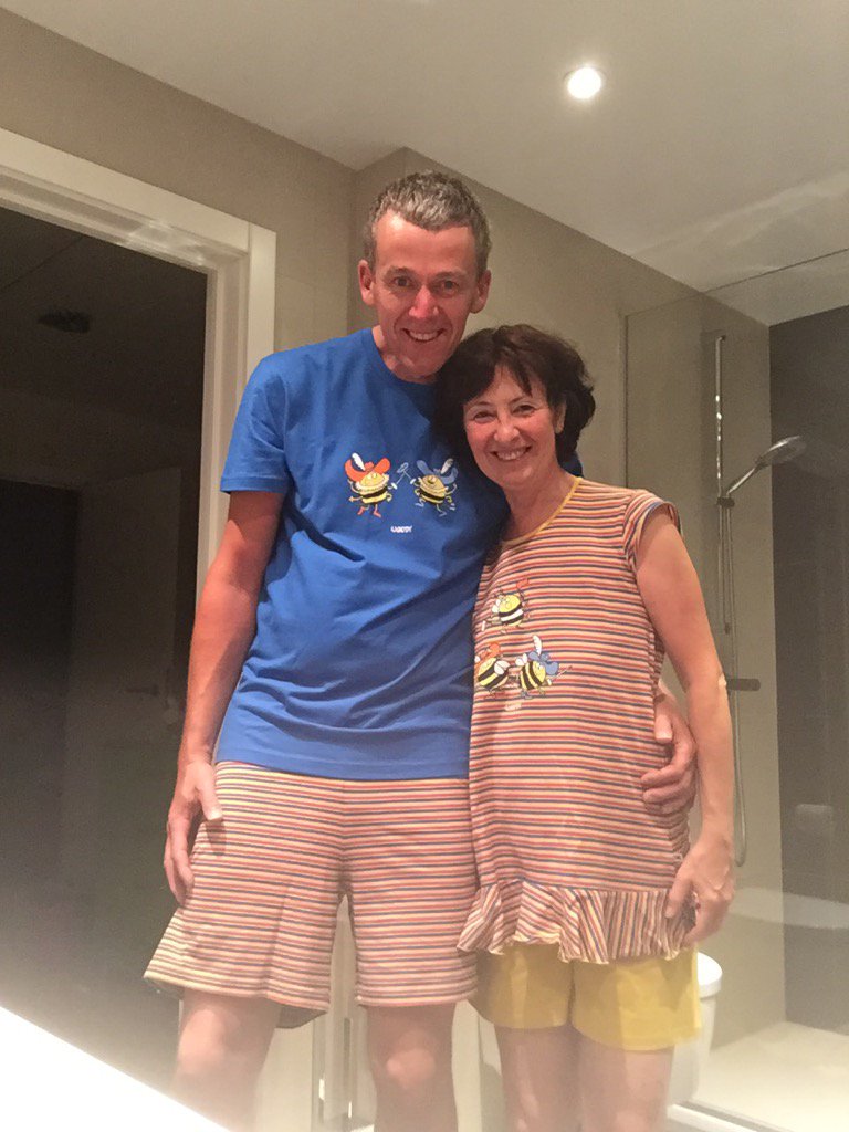 CosetteDeKeyser's tweet photo. Going to bed in matching pj's 😴 https://t.co/lmWE7cWTIU
