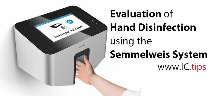Evaluation of Hand Disinfection using the Semmelweis System infectioncontrol.tips/2017/06/01/eva…