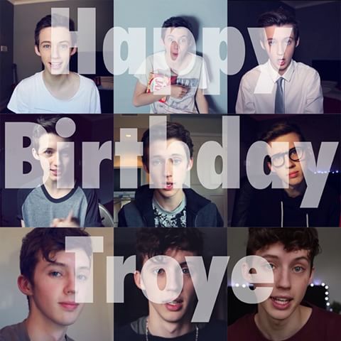 Happy 22th birthday ,Troye Sivan 