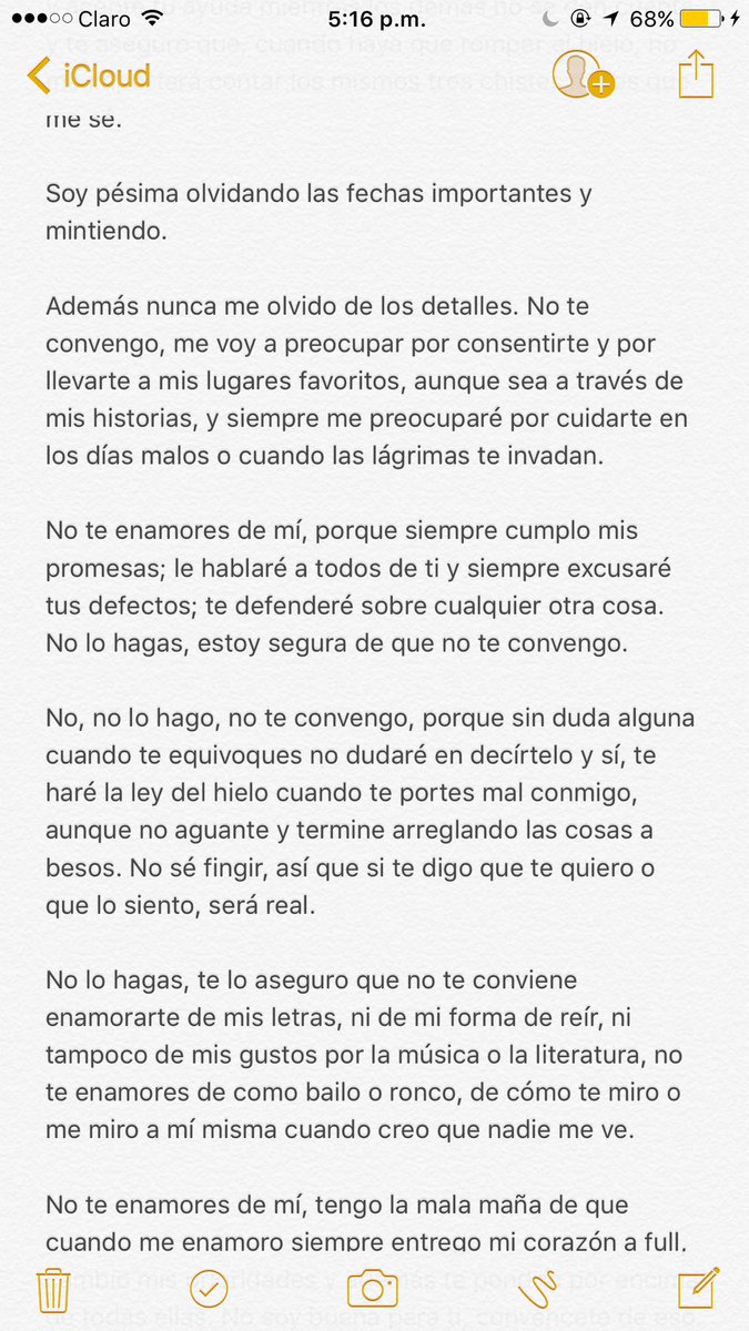mavi991212's tweet photo. Y si te enamoras, te juro, mi amor, que no te arrepentirás, estoy segura. Porque yo daría la vuelta al día en ochenta mundos contigo.📝♥️ https://t.co/S4J1O6gst5