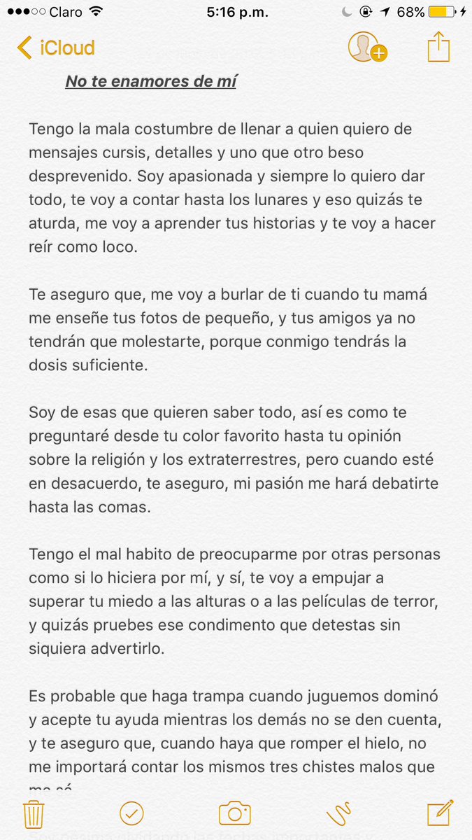 mavi991212's tweet photo. Y si te enamoras, te juro, mi amor, que no te arrepentirás, estoy segura. Porque yo daría la vuelta al día en ochenta mundos contigo.📝♥️ https://t.co/S4J1O6gst5