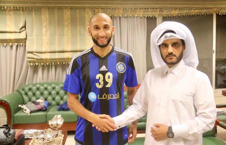 نادي #السيلية تعاقد رسميا مع الجزائري نذير بلحاج لمدة موسم واحد قابل للتجديد 😍😍😍