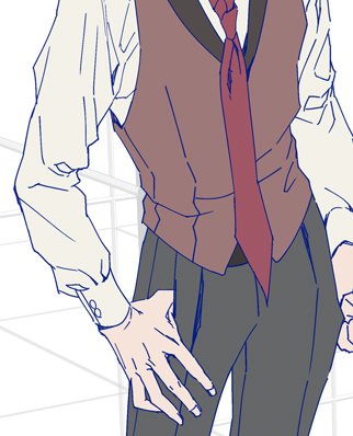 現在進行してる絵('◇')ゞ
ゲーム原画の方も頑張ってます～ 