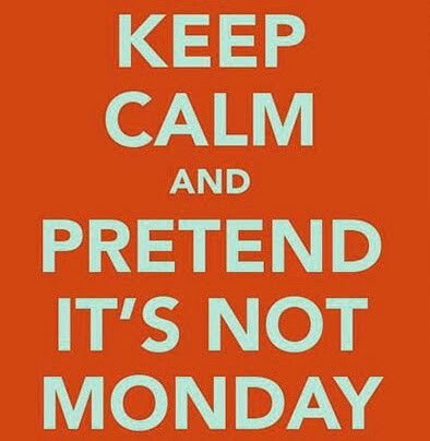 BumpeRaiser's tweet photo. Oh Monday, we meet again! https://t.co/DPyp1uy4H6