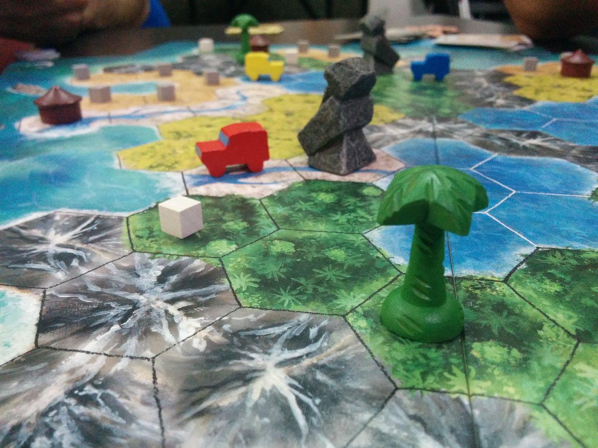jesusm_gomez's tweet photo. Hoy ha sido día de juegos ligeros en @DA2juegos #TinnersTrail juegazo, #Tobago muy chulo, #BestTreehouseEver, #Masques, #Diamant https://t.co/9oBb02eoMg