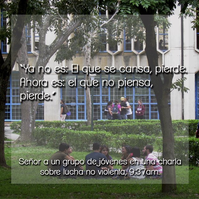 EntreModulos's tweet photo. Colaboración Nº 174. Escuchada por M. Perez. Fotografía: Daniela Clarke.
#entremódulos #ucab https://t.co/3oVBFD4cgz