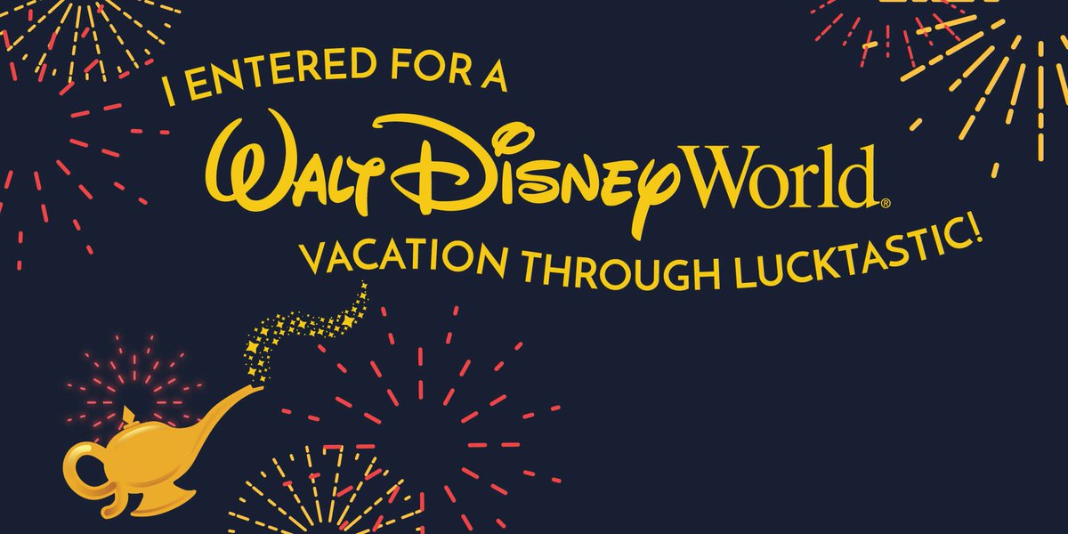 cellbl0ck's tweet photo. I entered for a Disney vacation through Lucktastic! https://t.co/X9tdv09oGv https://t.co/moUayImn23