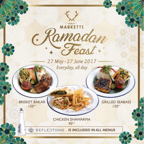 Check out our Ramadan Feast dishes that our chefs have prepared for you to savor in this holy month! Available all day, everyday! #ismaya