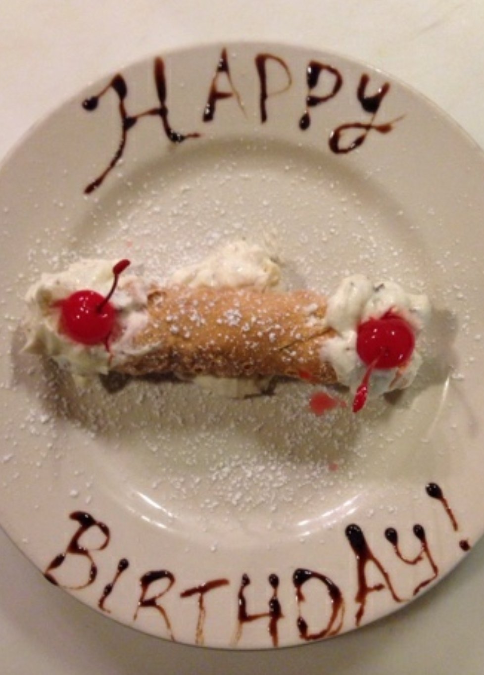  Happy Birthday Joe! Have a cannoli for me! 