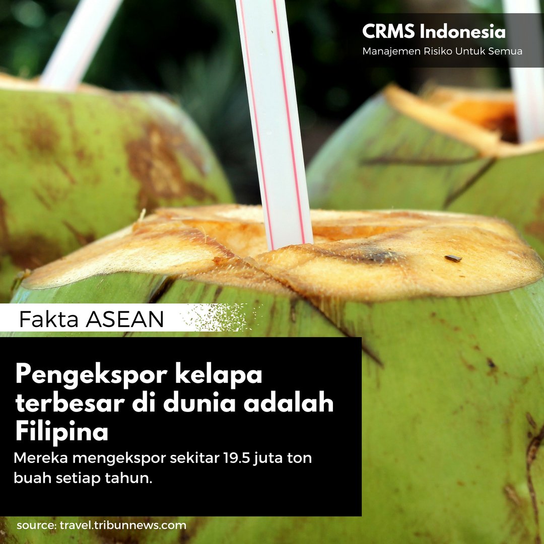 FaktaASEAN's tweet photo. Selain #Filipina, negara penghasil kopra (daging buah kelapa) terbesar di dunia adalah #Indonesia dan #India. #ASEAN https://t.co/wXRMeHcnc8