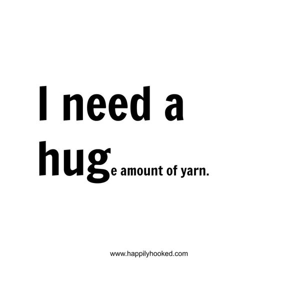 LionBrandYarn's tweet photo. True on so many levels. #Yarn #YarnAddict #YarnStash https://t.co/yAf2KpTTU2