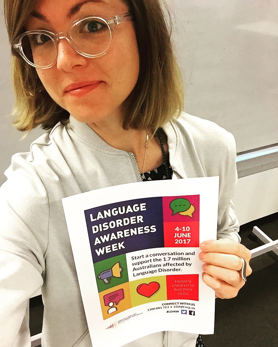 Language Disorder Awareness Week! #ldaw 1.7mil in Oz with an invisible disability affecting how they think about, understand &amp; use language!