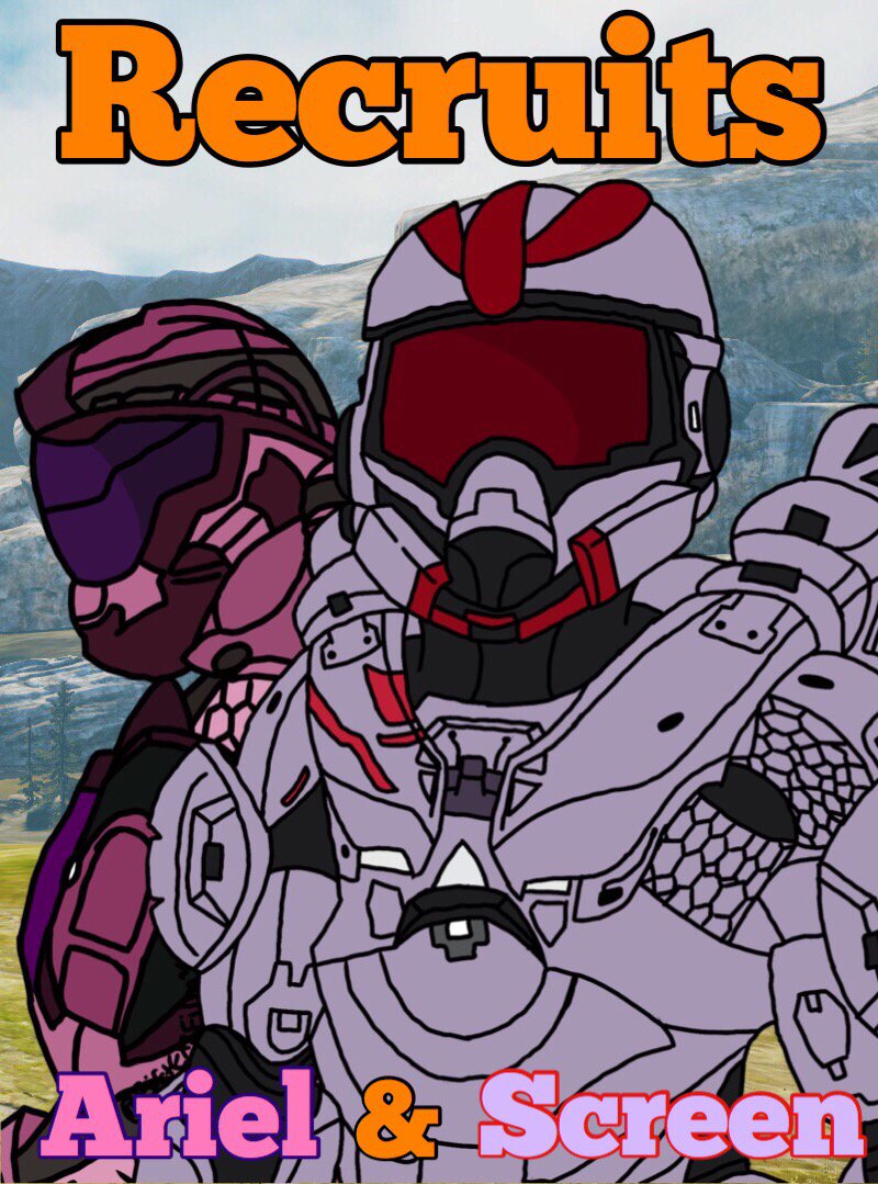 LOSTHOB0's tweet photo. The "Purple Duo", the retired Bounty Hunters, however you'd like to name them Screen &amp; Ariel they have their very first piece of fan art! https://t.co/waIpMmmsbO