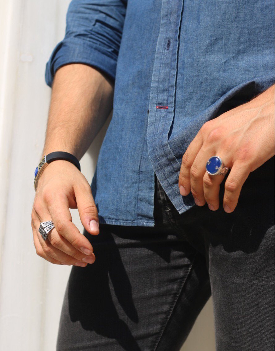 KONSTANTINO__'s tweet photo. Effortless style for the modern man #HephaestusCollection #PlatoCollection #men's jewelry https://t.co/9vTj4HT22O