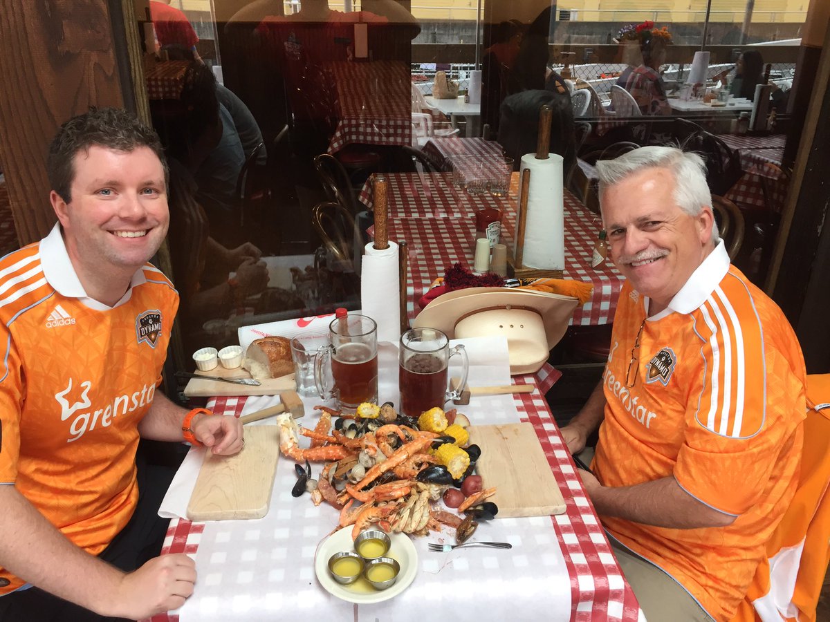 ZaKuSA427's tweet photo. @HoustonDynamo not sure what you fed the boys but I know we're primed to cheer for 90 after this meal #dynamoaway #ForeverOrange https://t.co/s4rmlYVrNB