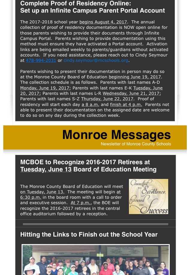 monroe_schools's tweet photo. Monroe Messages https://t.co/ydi98w07bP #committedtoexcellence #safeandhappysummer https://t.co/rrpyHBro7X