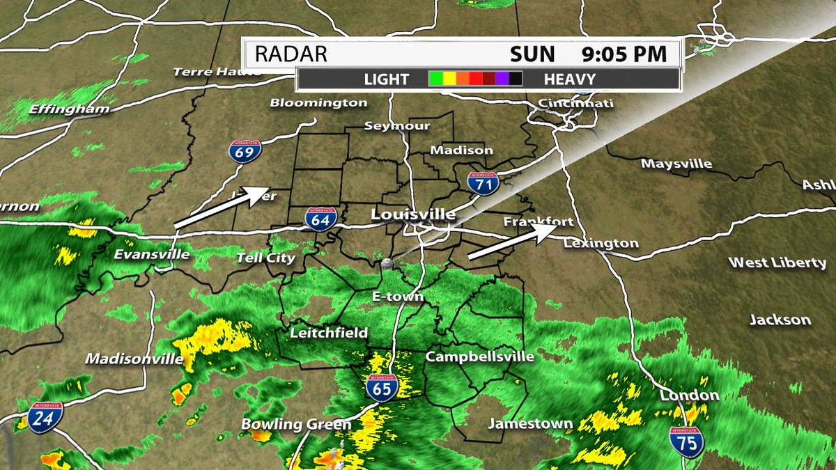JeremyKappell's tweet image. Some needed rain is developing for much of the area this evening. Update on how much to expect at 10. #KYwx #INwx