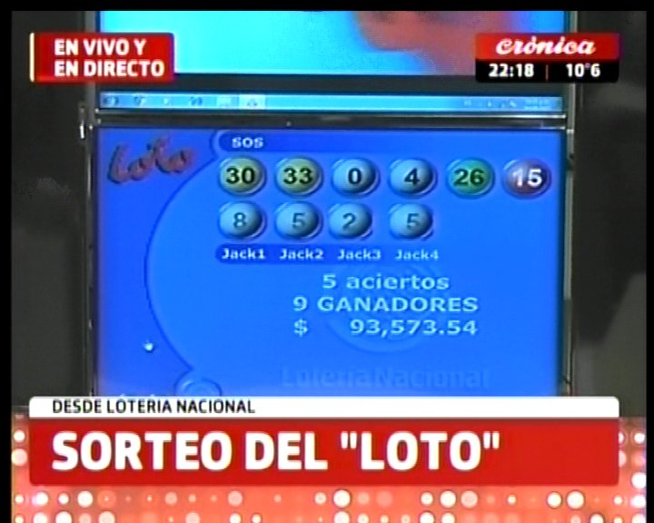 CronicaTV's tweet photo. #Timba | Resultado del sorteo del #Loto #SaleOSale #Jack1 #Jack2 #Jack3 #Jack4 https://t.co/nd6DNKRF7E