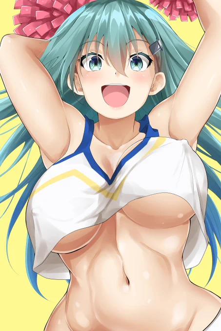 チア鈴谷描いてみました。PIXIVもよろしければ😄https://t.co/0Tj7YKl6r1 