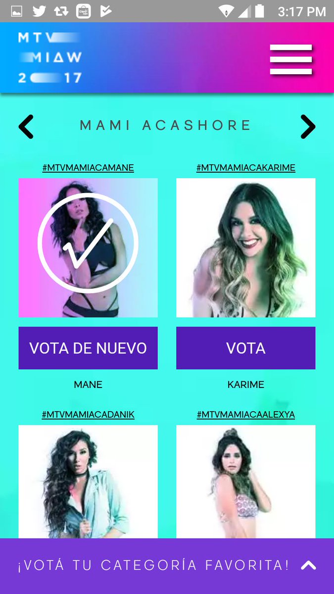 manelikfans's tweet photo. #MTVMIAW2017  @manelyk_oficial https://t.co/O3X0dLOhus