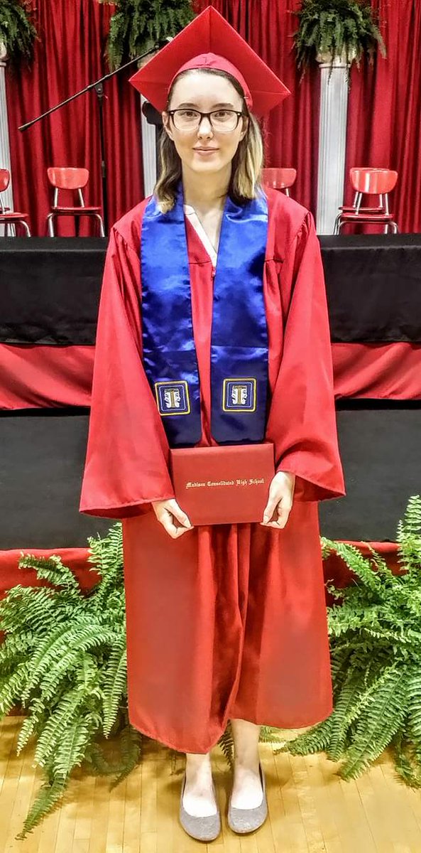 AllCapsKayla's tweet image. Bit of a personal life post but you all are a big part of it. I wanted to let you know that I graduated H.S. today! Posts will return - Lyza