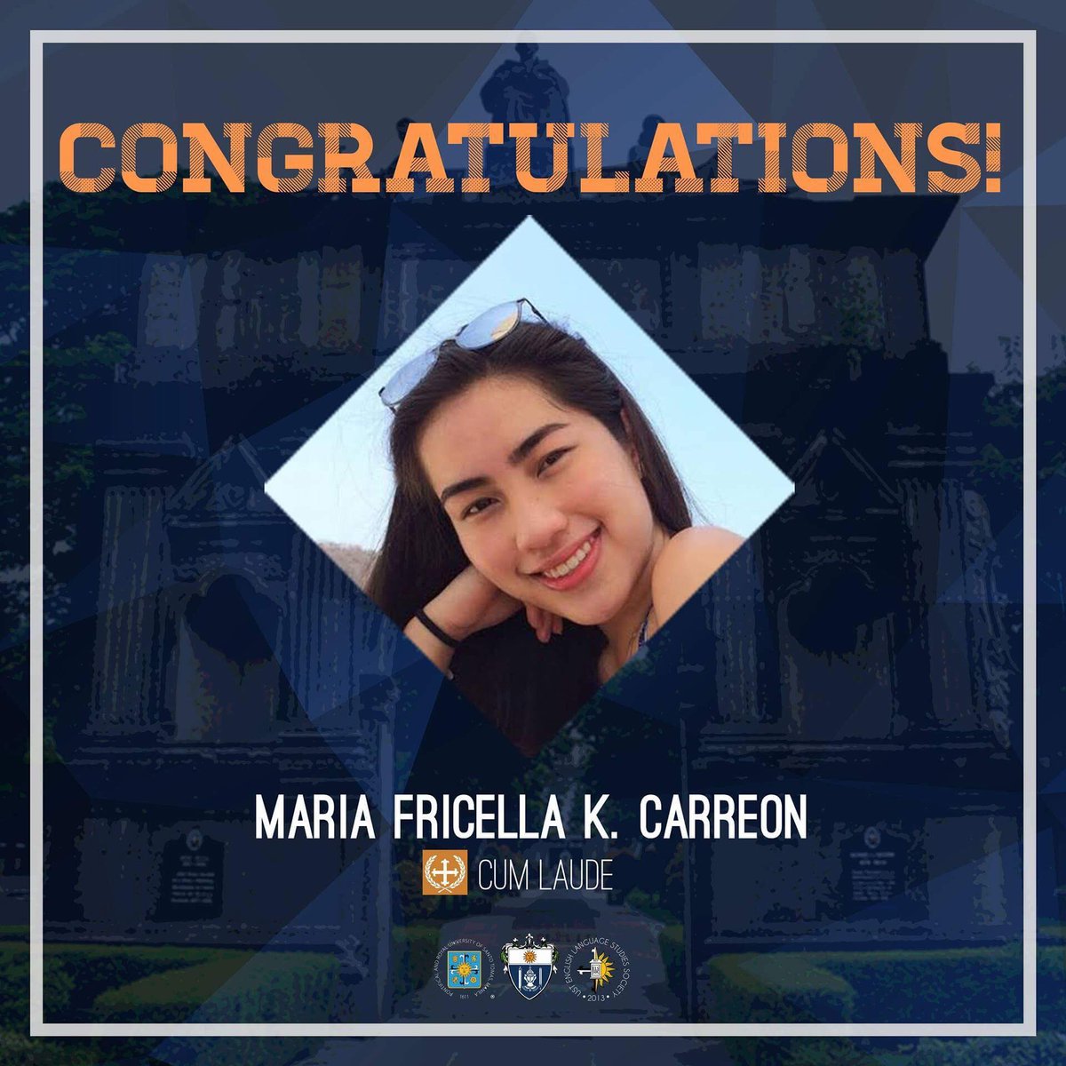 USTELSSOC's tweet photo. (1/3) Congratulations to the Latin Honors of the AB in English Language Studies program!
We are so proud of you!!
#ELSPride ππ https://t.co/olhbSvPwu6