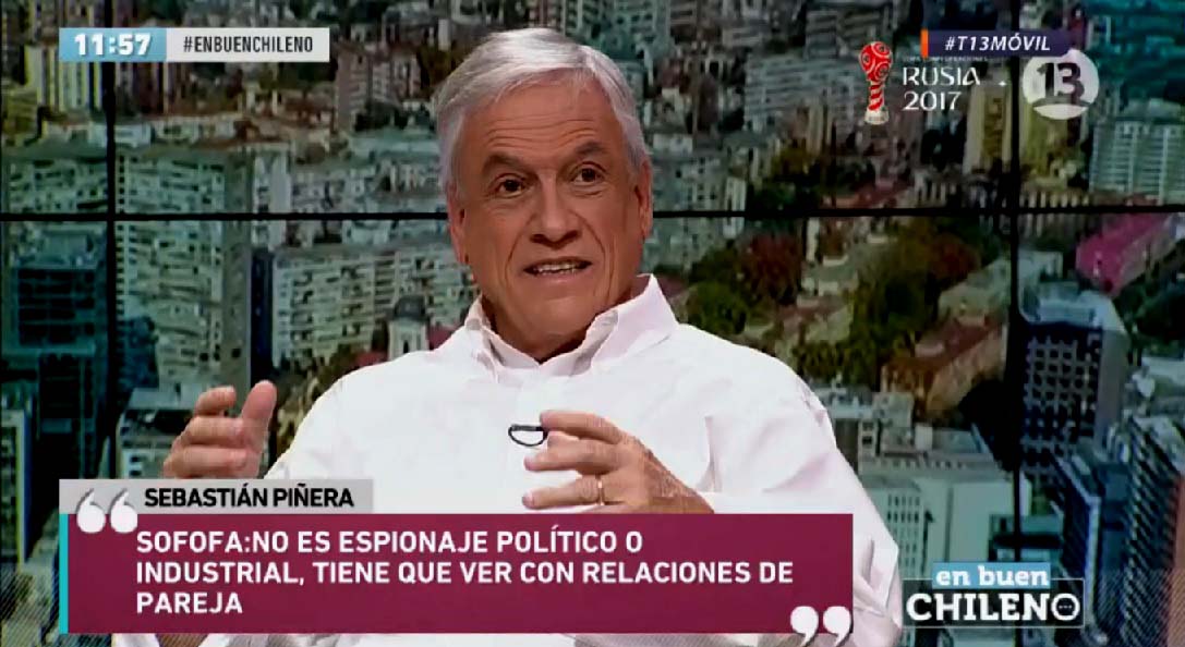 infogatecl's tweet photo. 🔴⚠️📣No hay peor loca que la boca: #Piñera y #Sofofagate “Tiene que ver con relaciones de pareja” https://t.co/uzfn0mHASg https://t.co/DwPojKGKHG