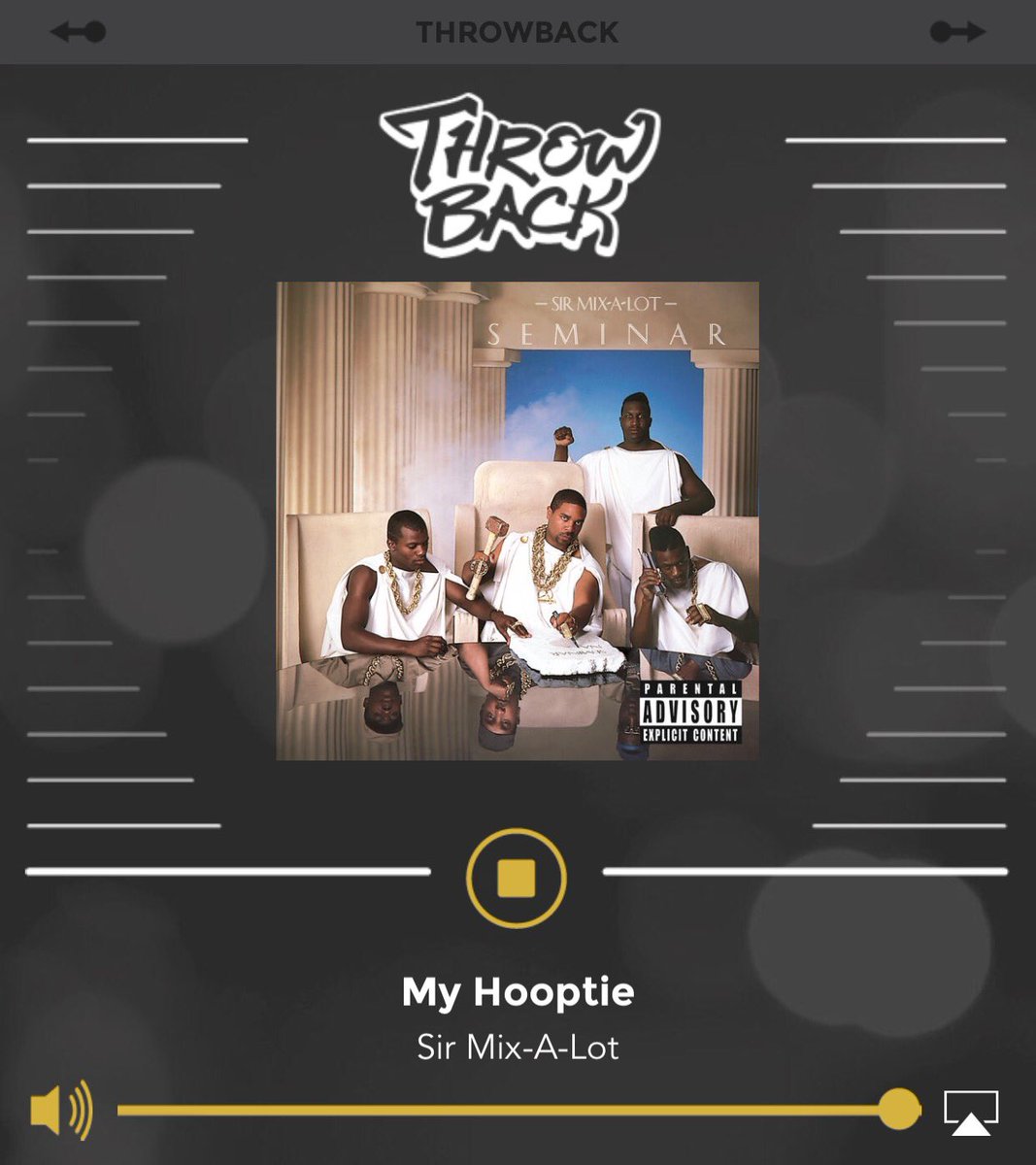 WHHLapp's tweet photo. #NP #SirMixALot - "My Hooptie" inside the #Throwback Channel @WHHLapp ! Tune in! #WHHLapp https://t.co/W4Orq2mAFa