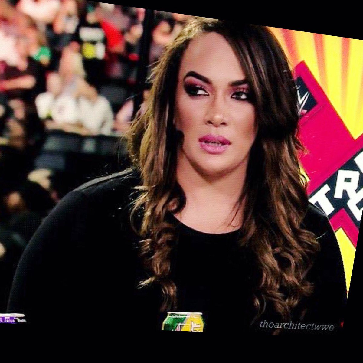 LinaFanene's tweet photo. Preshow #ExtremeRules chatting with the panel #CheckYourTone 😈 https://t.co/t8STVi7w9I