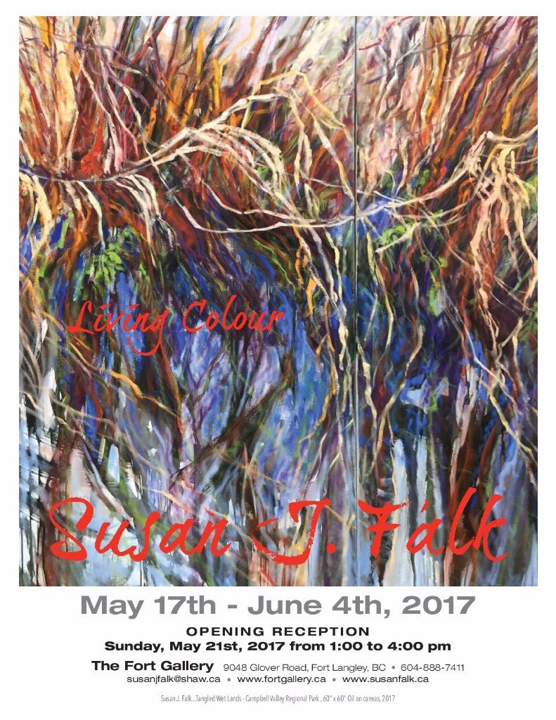 artbcguide's tweet image. It's the last day today to see the @SusanFalk #LivingColor #Exhibition at the @FortGallery #ShoutoutSunday #DailyEvents