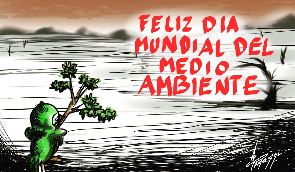DiegoTomasini's tweet photo. #DiaDelMedioAmbiente #MedioAmbiente #CalentamientoGlobal #ClimateChange  #CambioClimatico #DiegoTomasini https://t.co/1Lc2Hi8K8E