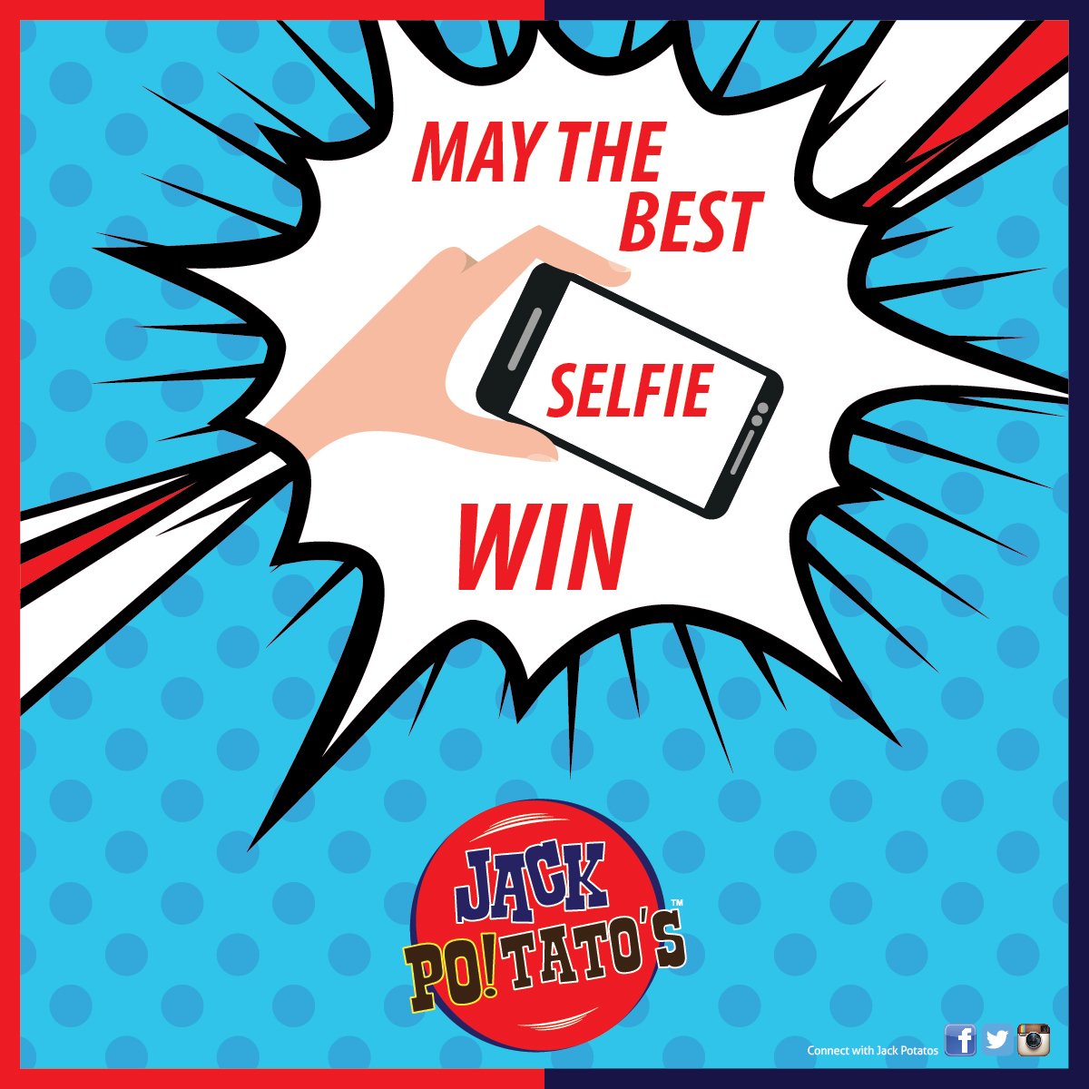 jack_potatos75's tweet image. Brush up on your selfie skills, click yourself, upload it on fb, check in on our page and grab a FREE MEAL!