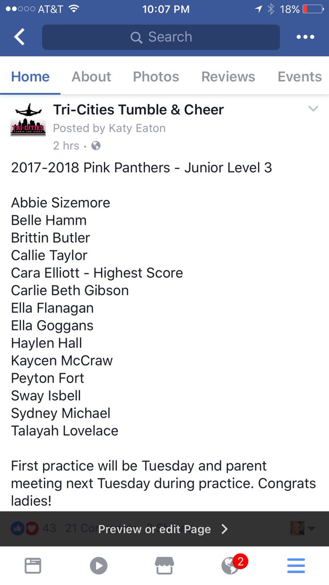 TCA Panthers (@tcapanthers) on Twitter photo 