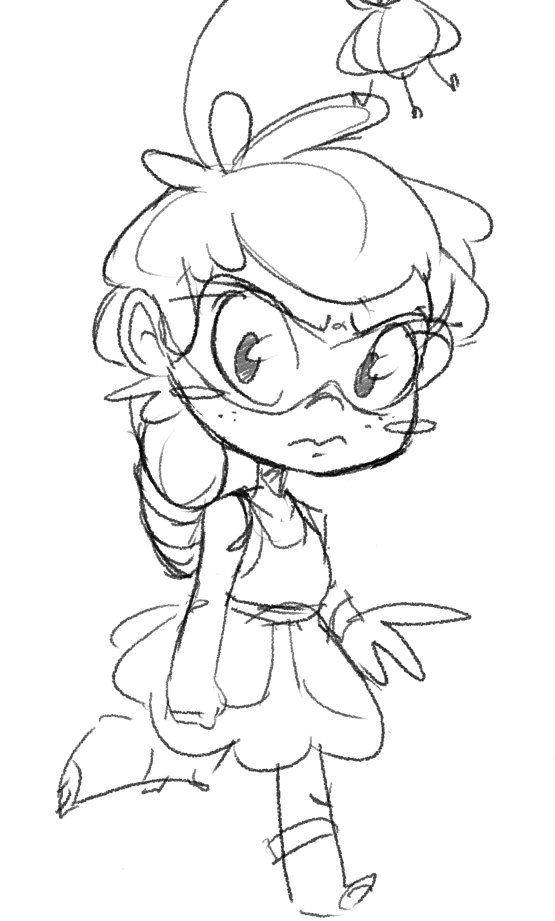 I drew characters from Hanazuki as per @wwwJam's request 