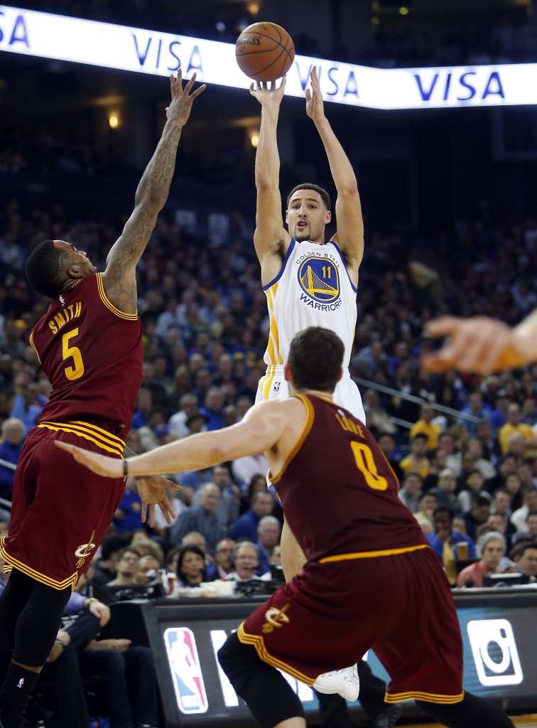 SPORTalkDubs's tweet photo. Dubs win 132-113 in Game 2 and lead 2-0 going to Cleveland. KD w/ 33, Steph w/ 32, Klay w/ 22. Discuss @ https://t.co/1rqY6JEWQj
#DubNation https://t.co/4bopNL1ELw